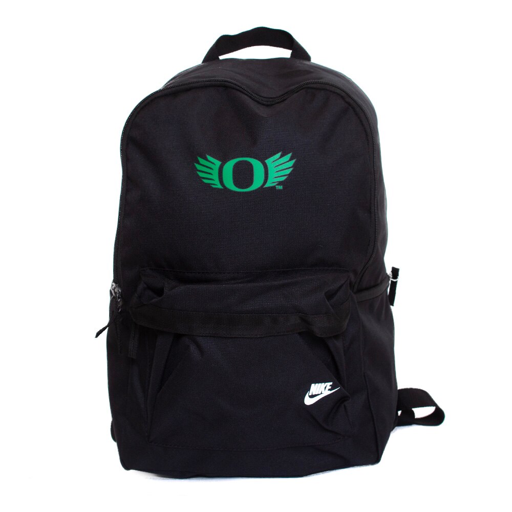 O Wings, Nike, Black, Backpack, Polyester Blend, Accessories, Unisex, Heritage 2.0, 766550